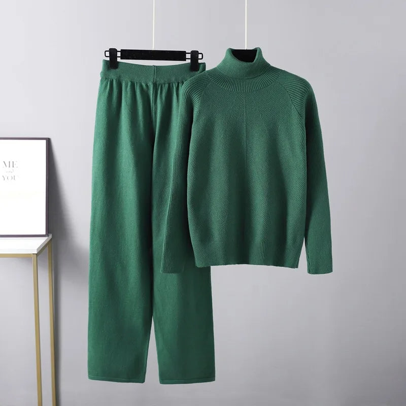 Maison Armand™  | Ensemble deux pièces Lounge en tricot torsadé